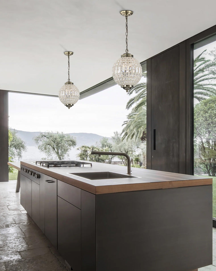 WOW Crystal Sphere Pendant Light-wow2368