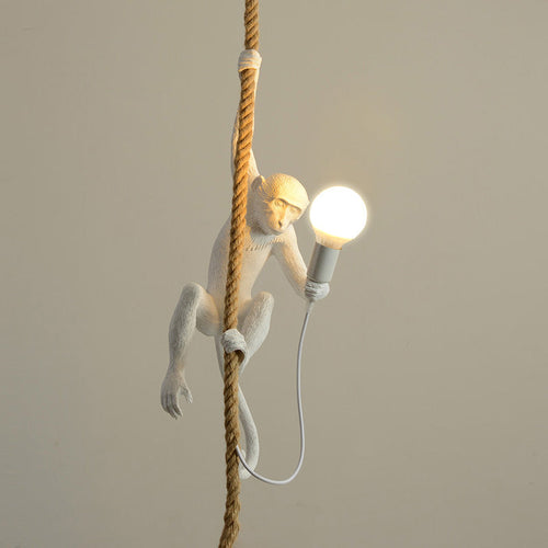 WOW Monkey Rope Pendant Light-wow2467