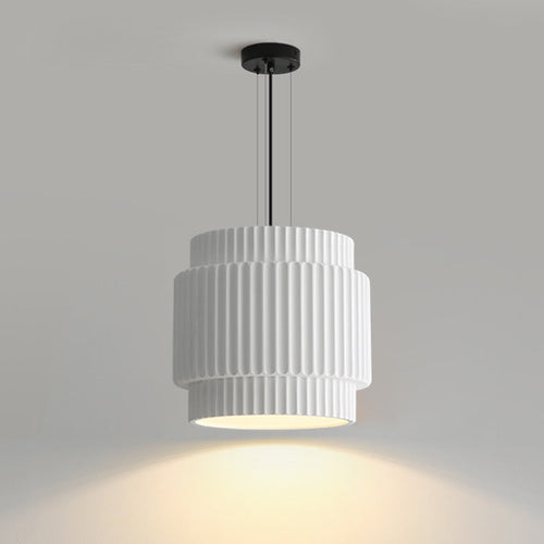 WOW Ribbed Drum Pendant Light-wow2469