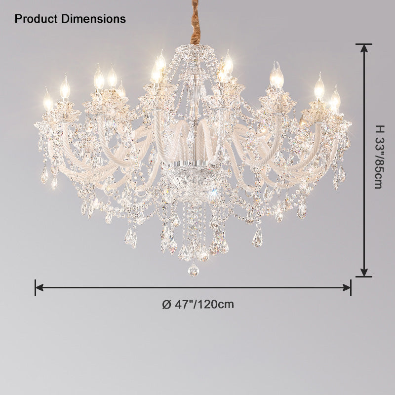WOW Victorian Crystal Prism Chandelier-wow2340