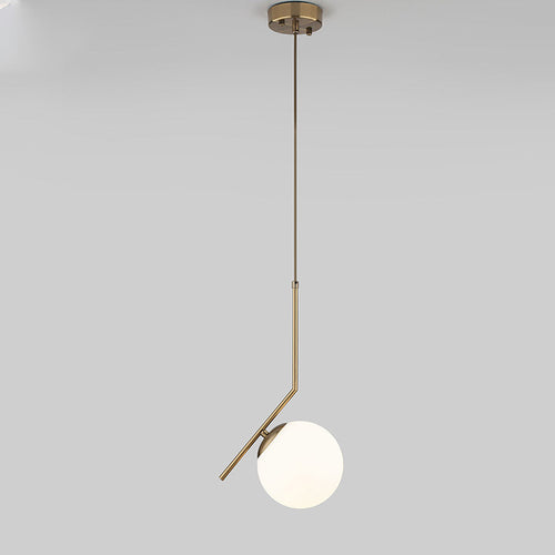 WOW Frosted Glass Globe Pendant Light-wow2507