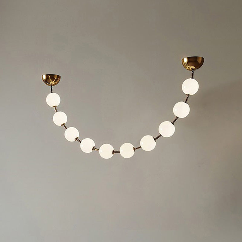 WOW Pearl Acrylic Ball Chandelier-wow2705
