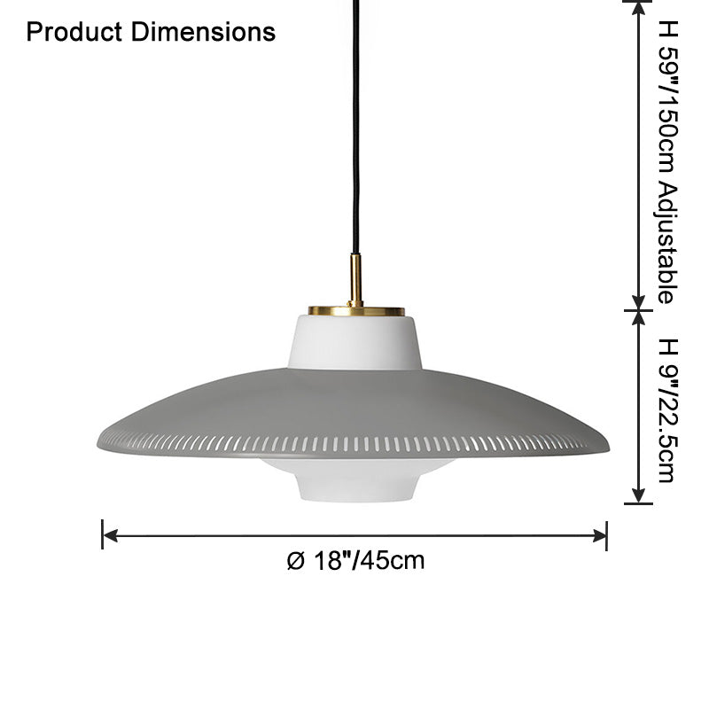 WOW Flying Saucer Glass Pendant Light-wow2749