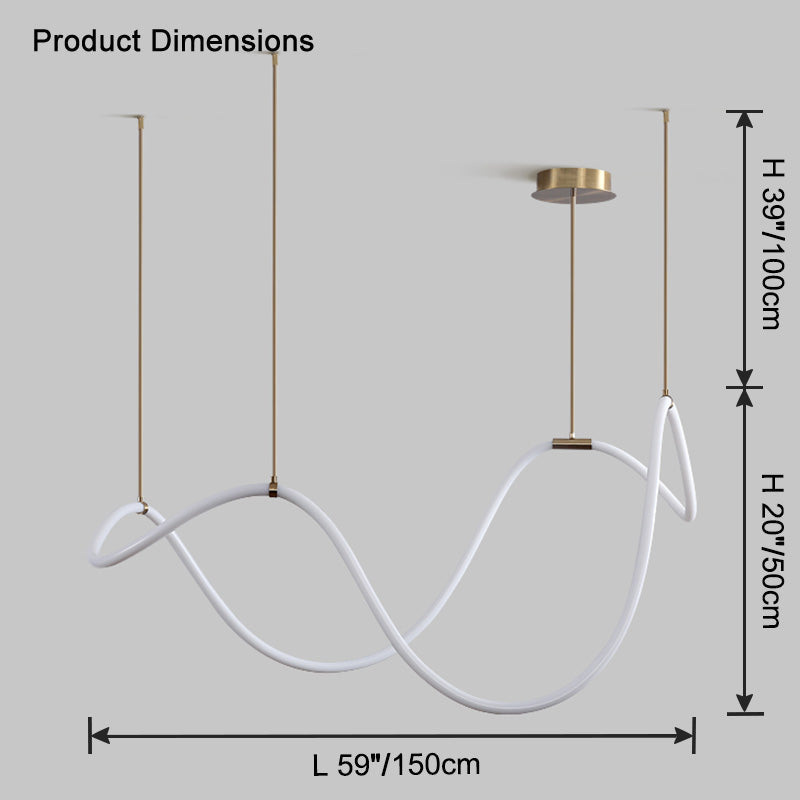 WOW Rope Led Round Chandelier-wow2781