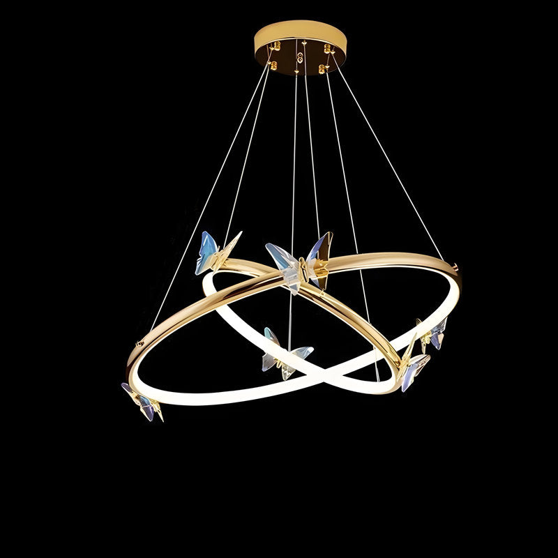WOW Butterfly Circular Led Chandelier-wow2802