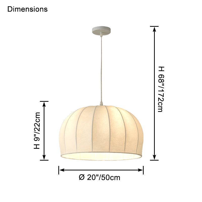 WOW Cap Silk Pendant Light-wow2967