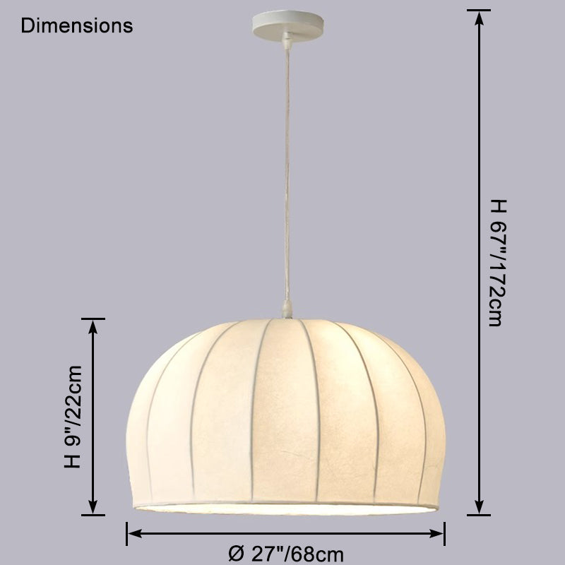 WOW Cap Silk Pendant Light-wow2967