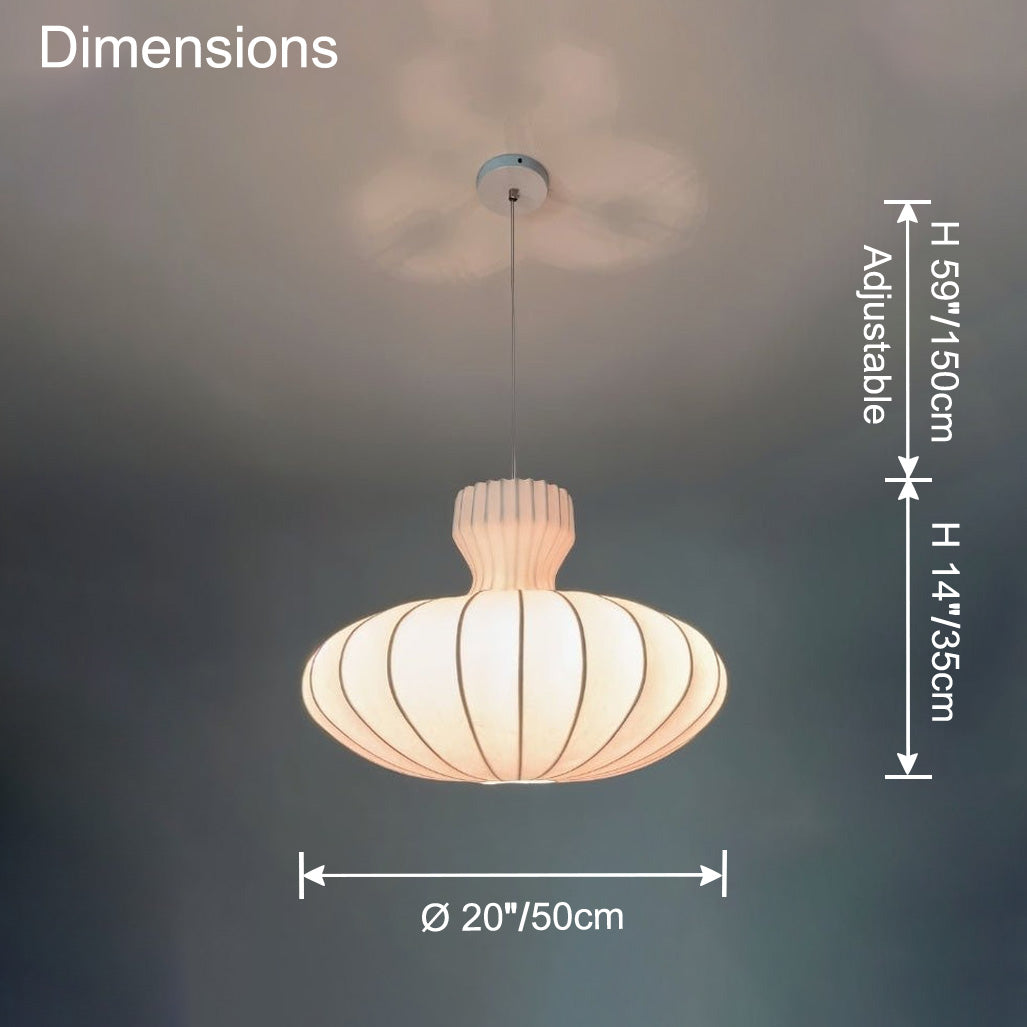 WOW Flying Saucer Silk Pendant Light-wow2977