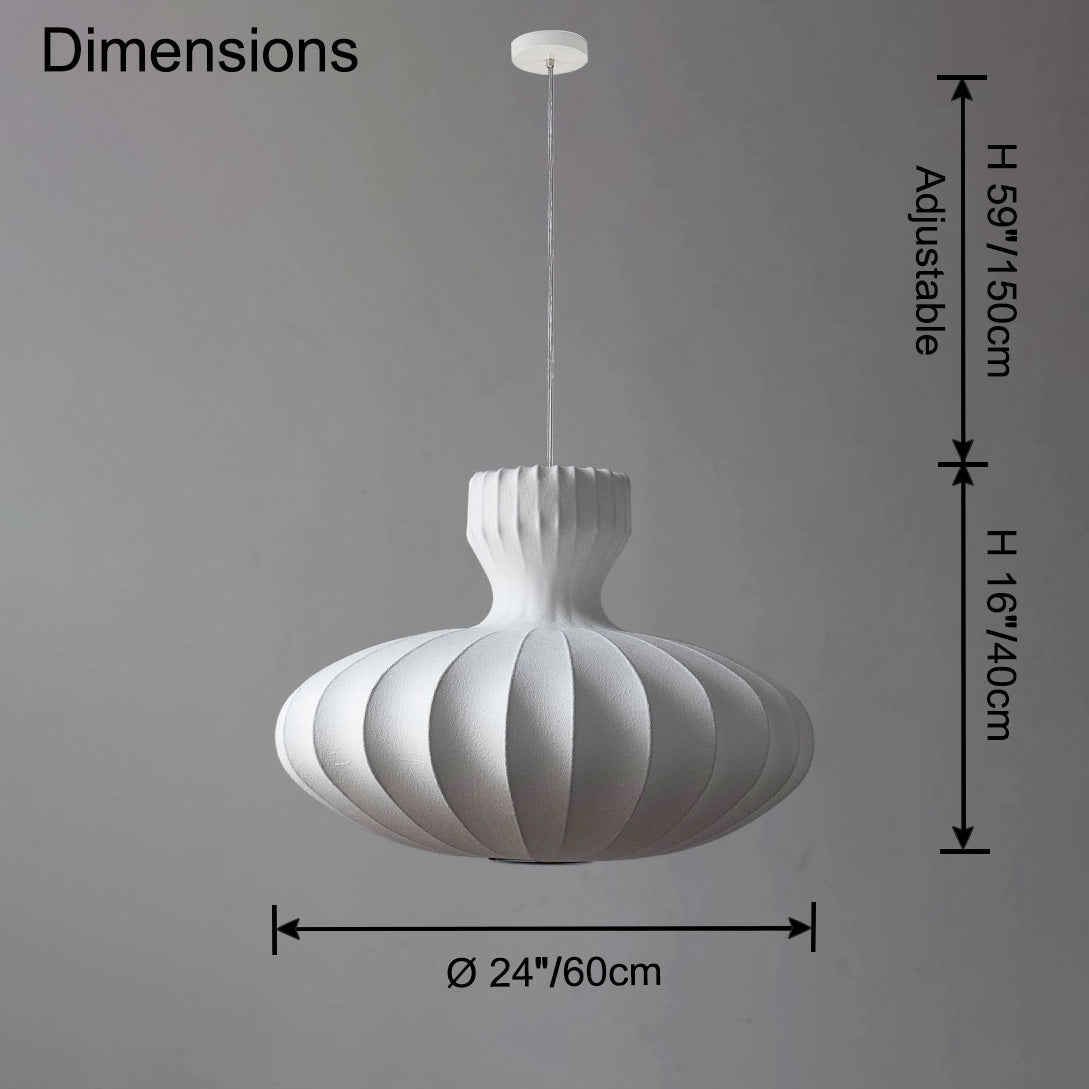 WOW Flying Saucer Silk Pendant Light-wow2977