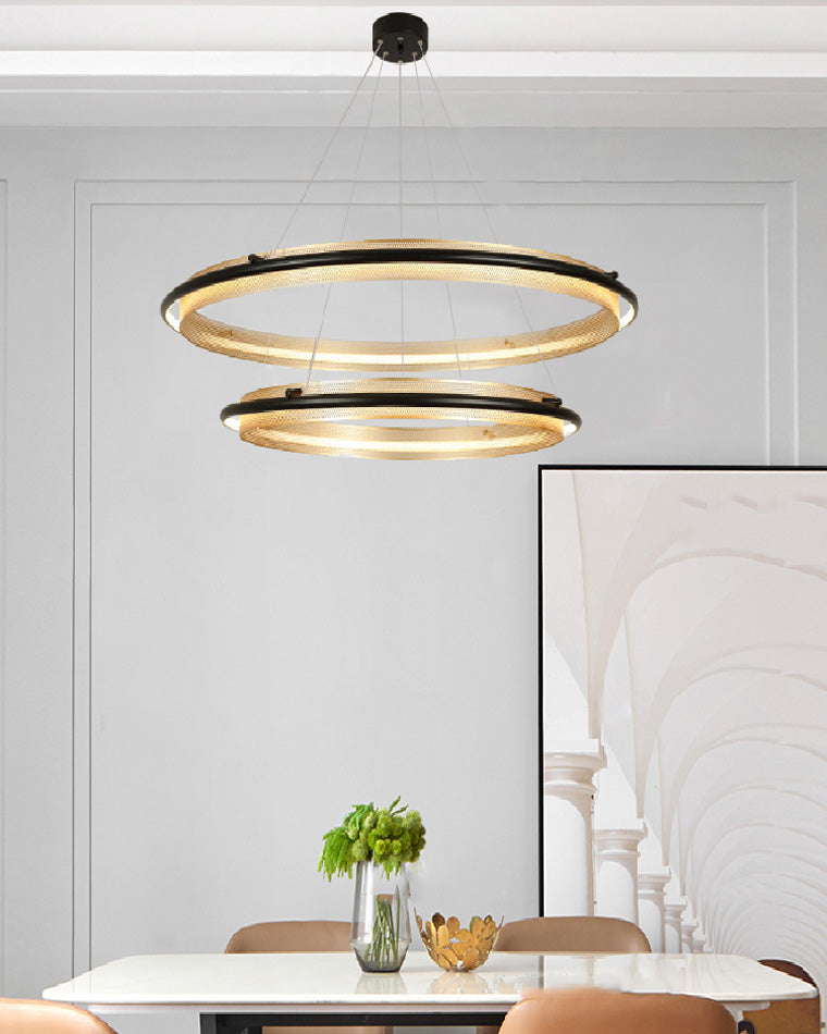 WOW Tiered Circular Led Chandelier-wow2119b