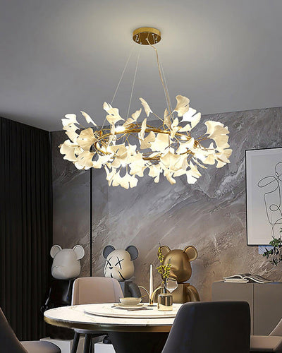 WOW Gingko Round Chandelier-wow2414