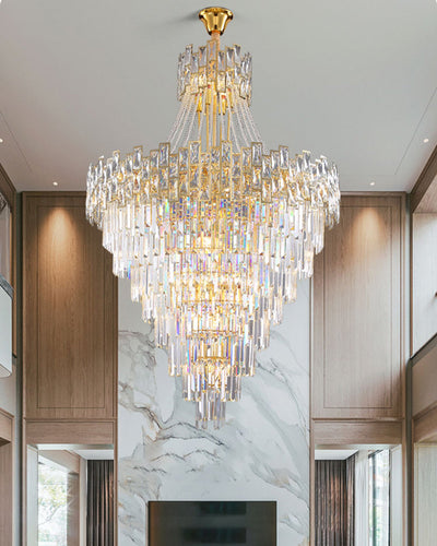 WOW Massive Tiered Crystal Chandelier-WOW2380