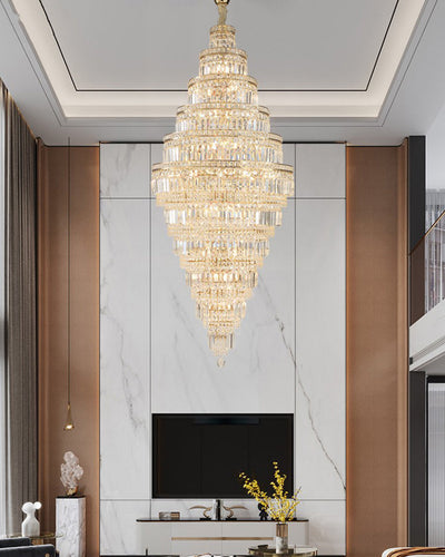 WOW Large Tiered Crystal Chandelier-wow2389
