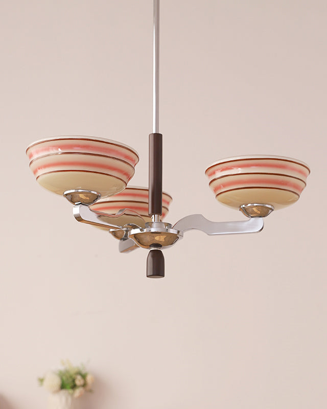 WOW Colored Glass Bowl Up Light Chandelier-wow2605