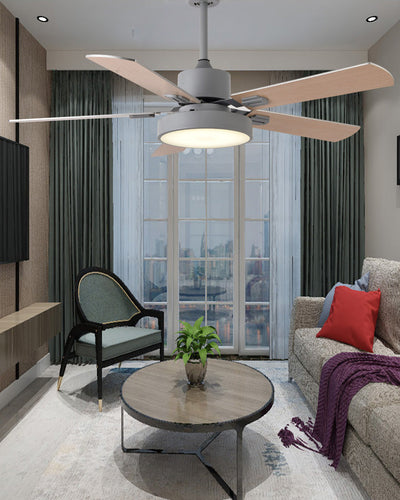 WOW 5 Blade Modern Ceiling Fan Lamp-wow5039