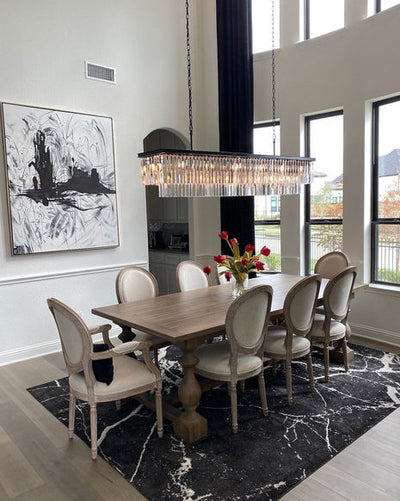 WOW Rectangular Crystal Chandelier-wow2589