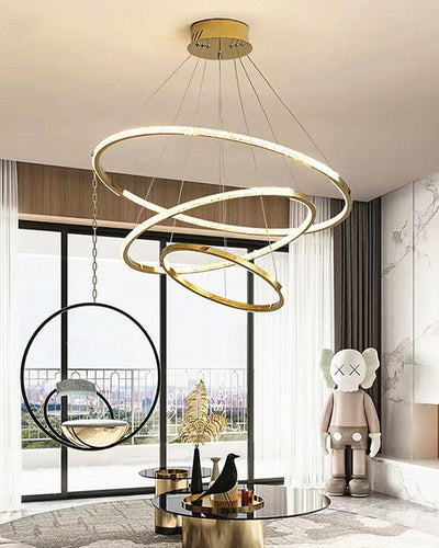 WOW Tiered Circular Led Chandelier-wow2725