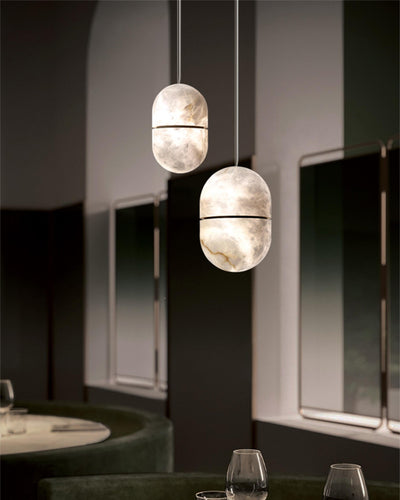 WOW Alabaster Globe Pendant Light-wow2904