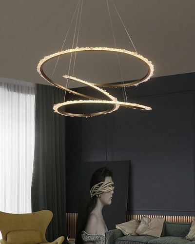 WOW Crystal Infinity Chandelier-wow2710