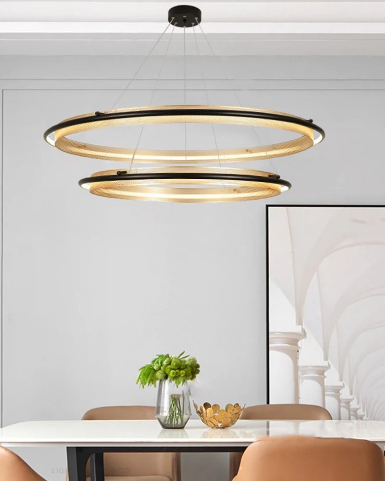 WOW Tiered Circular Led Chandelier-wow2119b