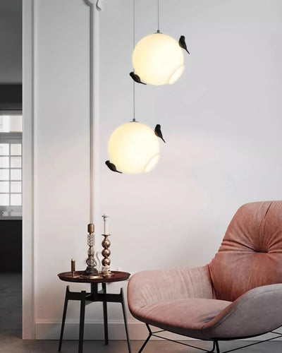 WOW Frosted Glass Globe Pendant Light-wow2580