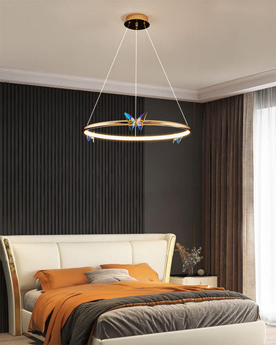 WOW Butterfly Circular Led Chandelier-wow2802