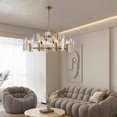 WOW Gold Candle Crystal Chandelier-wow2518