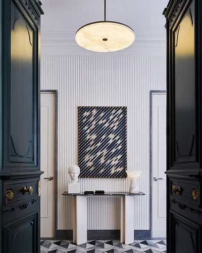 WOW Disc Alabaster Pendant Light-wow2870