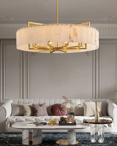 WOW Round Alabaster Chandelier-wow2390a
