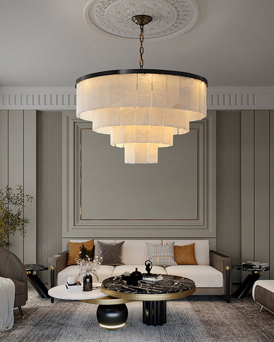 WOW Tiered Alabaster Chandelier -wow2832