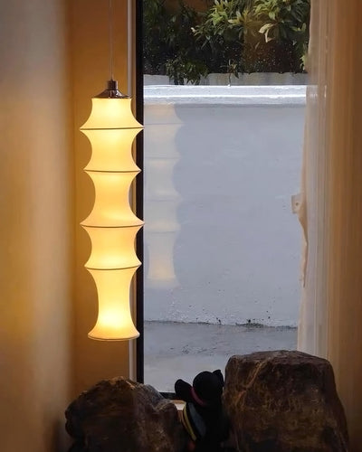 WOW Long Lantern Silk Pendant Light-wow2600