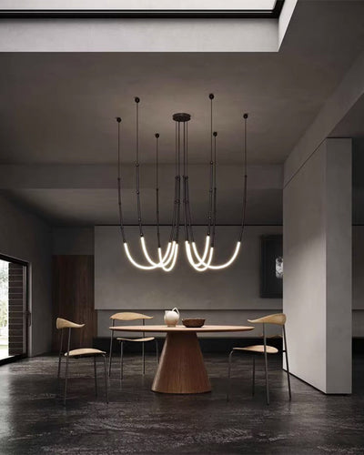 WOW Bamboo Rope LED Chandelier-wow2752