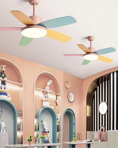 WOW 5 Blade Scandi Ceiling Fan Lamp-wow5089