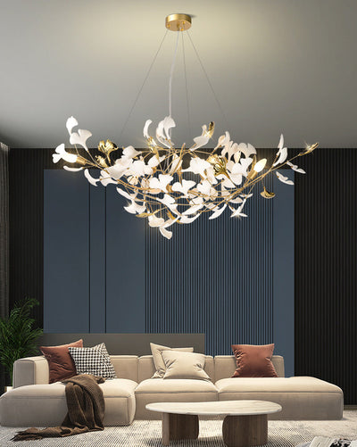 WOW Gingko Ceramic Chandelier-wow2411