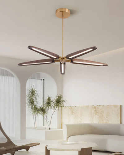 WOW 3/5 Light Wood Pendant Light-WOW2524