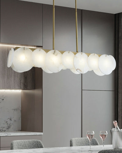 WOW Linear Alabaster Chandelier-wow2855