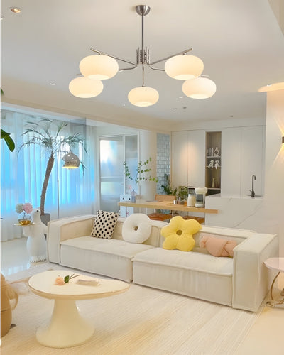 WOW Frosted Glass Arm Chandelier-wow2797