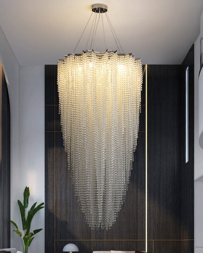 WOW Cascading Crystal Foyer Chandelier-wow2750