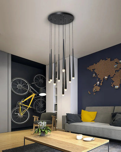 WOW Cascading Tube Chandelier-wow2914