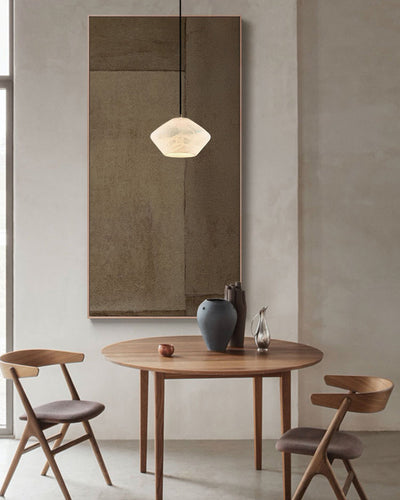 WOW Flying Saucer Alabaster Pendant Light-wow2840