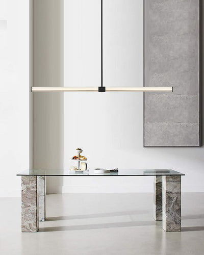 WOW Fluted Glass Linear Chandelier-wow2776