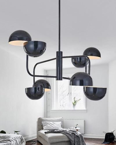 WOW Post Modern Black Dome Chandelier-wow2753
