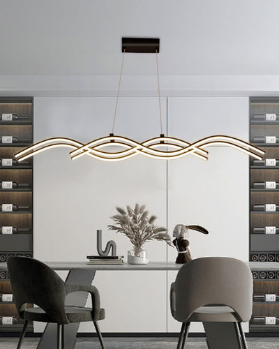 WOW Wavy Linear Pendant Light-wow2641