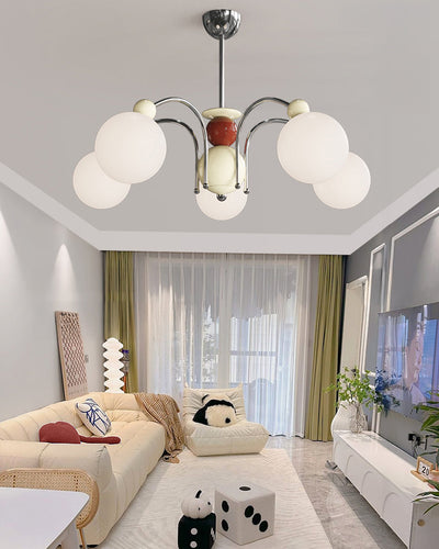 WOW Glass Globe Arm Chandelier-wow2598