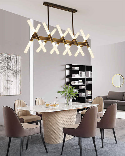 WOW Candle Linear Chandelier-wow2805