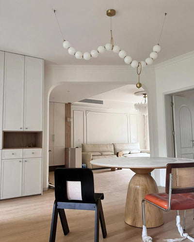 WOW Pearl Wave Orb Chandelier-wow2102a