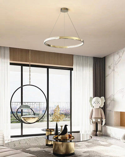 WOW Gold Ring Led Chandelier-wow2795