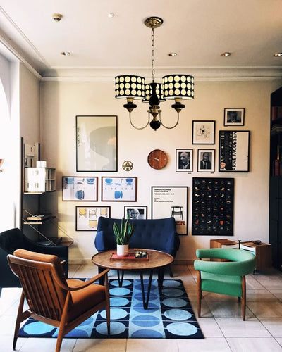 WOW Polka Shaded Chandelier-wow2913