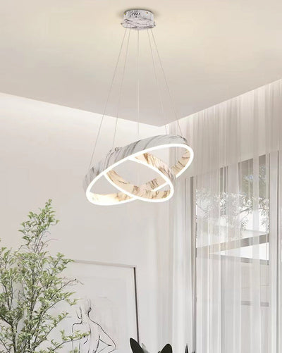 WOW Tiered Circular Marble Chandelier-wow2460