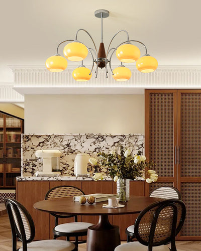 WOW Dome Glass Arm Chandelier-wow2943